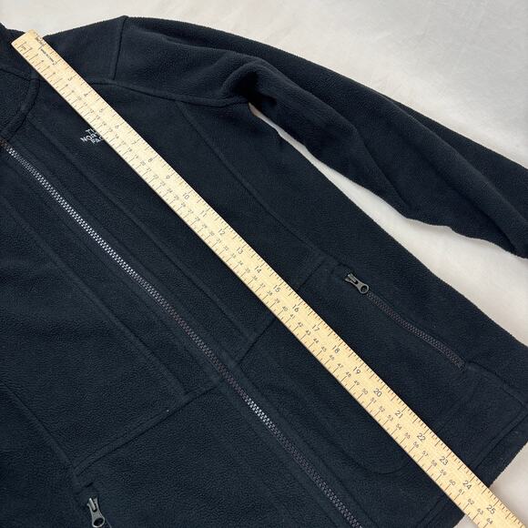 The North Face Black Full Zip Fleece Jacket Polartec Classic Womens Small - Picture 12 of 12